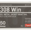 Aguila 308 Win 150gr, Full Metal Jacket Boat Tail 20rd Box
