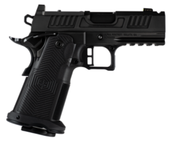 Alpha Foxtrot AF1911 Romulus Compact 9mm 3.50" Ported Barrel, Optic Ready/Serrated Slide, SSFrame w/Beavertail & Picatinny Rail, 20 Rd