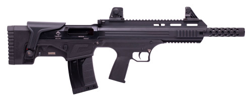 ATI Bulldog Bullpup, 12 Ga 3", 18.5" Barrel, Iron Sights, AR Style Charging Handle, 5Rd, Black ATI Bulldog Bullpup, 12 Ga 3", 18.5" Barrel, Iron Sights, AR Style Charging Handle, 5Rd, Black