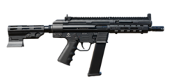 ATI GSG-9 9mm, 7.9" Threaded Barrel, Black, Picatinny, M-Lok Handguard, Black Brace, 33rd