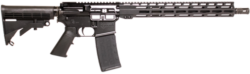 ATI MilSport 5.56mm,16" Threaded Barrel, Black, Picatinny, M-Lok, 6 Pos Super-Stock, 30rd