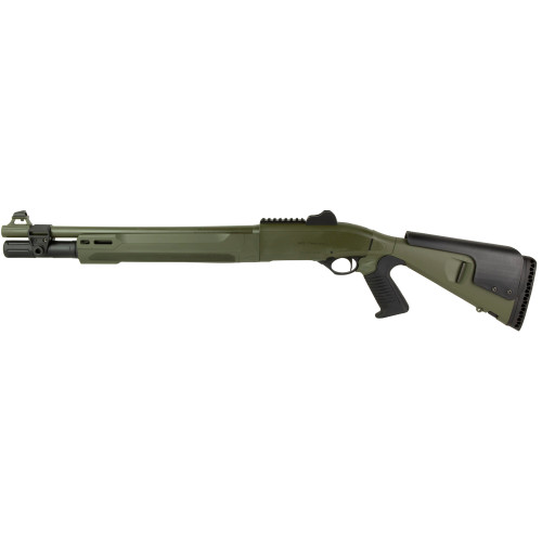 Beretta 1301 Tactical Mod 2 12 Ga, 3" Cham, 18.5" Barrel, Optima Bore HP, Olive Drab Green, M-Lok Forend, Improved Cylinder, Ghost Ring Sight, 7rd Beretta 1301 Tactical Mod 2 12 Ga, 3" Cham, 18.5" Barrel, Optima Bore HP, Olive Drab Green, M-Lok Forend, Improved Cylinder, Ghost Ring Sight, 7rd