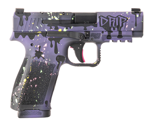 Canik Mete MC9LS Signature Midnight Drip 9mm 17rd 3.64" Optic Ready/Serrated Slide, Polymer Frame Picatinny Rail, 17rd Canik Mete MC9LS Signature Midnight Drip 9mm 17rd 3.64" Optic Ready/Serrated Slide, Polymer Frame Picatinny Rail, 17rd