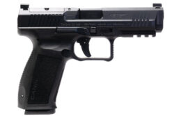 Canik Mete SFT One Series 9mm 4.46" Barrel, Black Cerakote Steel Optic Ready/Serrated Slide, Black Polymer Frame w/Picatinny Rail, 18 Rd