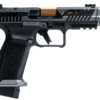 Canik TTI Combat Smoke 9mm, 4.6" Compensated Barrel, Optics Ready, 18rd