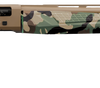 Charles Daly 601 12 Ga, 28" Barrel, 3", Flat Dark Earth Metal Finish & Woodland Camo Synthetic Stock, 4rd