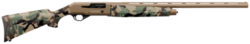 Charles Daly 601 12 Ga, 28" Barrel, 3", Flat Dark Earth Metal Finish & Woodland Camo Synthetic Stock, 4rd
