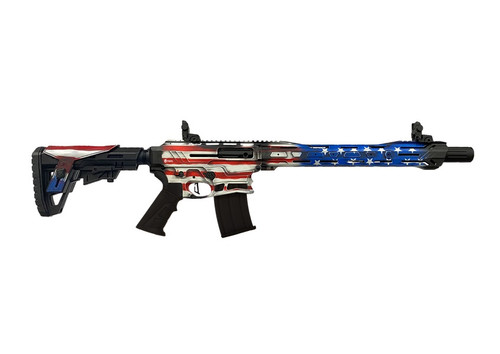 Citadel Boss-25 12 Ga, 18.75" Barrel, Fixed Stock, American Flag, 5rd Citadel Boss-25 12 Ga, 18.75" Barrel, Fixed Stock, American Flag, 5rd