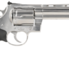 Colt Anaconda 45 LC, 6" Barrel, Stainless Steel, Silver, Hogue Rubber Grips, 6rd
