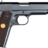 Colt Government 1911 38 Super, 5" Barrel, Royal Blue Finish, Double Diamond and Gold Medallion Grips, Fixed Sights, 9rd, 1 Magazine