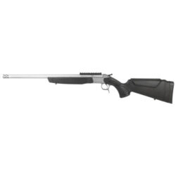 CVA Scout, Take-Down, Single Shot , 35 Whelen, 22" Threaded Barrel, Stainless Steel Finish, Synthetic Stock, Black, Ambidextrous, Scope Rail, Muzzle Brake, 1 Round