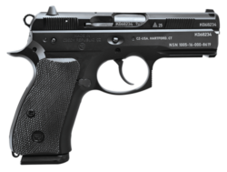 CZ 75 P-01 50th Anniversary Elite 9mm, 3.75" Cold Hammer Forged Barrel, Aluminum, Polycoat Finish, Black, Decocker, Rubber Grips, Fixed Sights, 15rd, 2 mags
