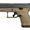 CZ P-10 9mm, 3.5" Barrel, Flat Dark Earth Frame, Black Slide, 12rd