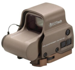 EOTech EXPS3-0 Tan, NV, Side Button, QD Lever, 65MOA Ring and 1 Dot
