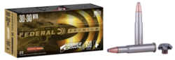 Federal Premium, Hammer Down, 30-30 Winchester, 150gr, Bonded Soft Point, 20rd Box, Designed for Lever Action Rifles