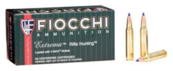 Fiocchi Extrema Rifle Hunting .223 Rem 40gr, Hornady V-Max Polymer Tip, 50rd Box, 20 Box/Case