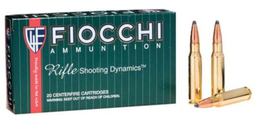 Fiocchi Shooting Dynamics .308 Winchester 165gr, Boattail Soft Point 20rd Box Fiocchi Shooting Dynamics .308 Winchester 165gr, Boattail Soft Point 20rd Box