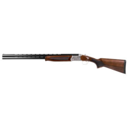 Girsan Balikli Blue Label 12 Ga Break Open 2.50" 2rd 28" Blue Polished Over/Under Vent Rib Barrel, Engraved Silver Aluminum Receiver, Fixed Turkish Walnut Stock, 5 Mobil Chokes