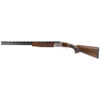 Girsan Balikli Blue Label 28 Ga 2.50" 2rd 26" Blue Polished Over/Under Vent Rib Barrel, Engraved Silver Aluminum Receiver, Fixed Turkish Walnut Stock, 5 Mobil Chokes