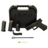 GLOCK 19V, V Series, Full Size, 9mm, 4.02" Marksman Barrel, nDLC Finish, Fixed Sights, Ambidextrous Slide Stop Lever, Flared Mag Well, No Finger Grooves, Front Serrations, 15rd,...