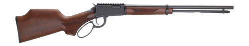 Henry H1 Bandit 22 LR, 18.5" Threaded Barrel, Blued, American Walnut Monte Carlo Stock, Integrated Picatinny Rail, 15rd Henry H1 Bandit 22 LR, 18.5" Threaded Barrel, Blued, American Walnut Monte Carlo Stock, Integrated Picatinny Rail, 15rd