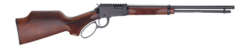 Henry H1 Sporter 22 LR, 18.5" Threaded Barrel, 1/2X28 Thread Pitch,rd Blued, American Walnut Monte Carlo Stock, Integrated Picatinny Rail, 15rd