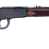 Henry H1 Western Frontier 22 WMR, 18.5" Barrel,rd Blued, Straight Grip American Walnut Stock, Adjustable Semi-Buckhorn Rear Sight, Hooded Blade Front Sight, 12rd