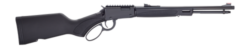 Henry H1 X Model 22 WMR, 1.65" Threaded Barrel, 1/2X28 Thread Pitch,rd Blued, Synthetic Stock, Black, Grip, Adjustable Fiber Optic Rear Sight, Fiber Optic Front Sight, 10rd