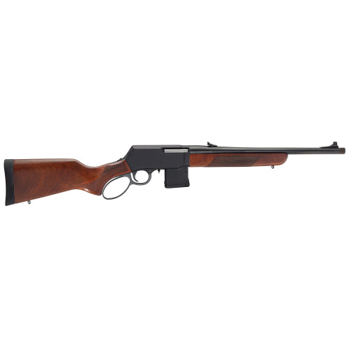 Henry Supreme 300 Blackout, 16.5" Threaded Barrel, Walnut Furniture, Black Rec, 10rd Henry Supreme 300 Blackout, 16.5" Threaded Barrel, Walnut Furniture, Black Rec, 10rd