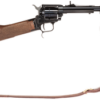 Heritage Rough Rider Rancher 22 LR, 16" Blued Barrel, Independence Day Engraved Walnut, Leather Sling, 6rd