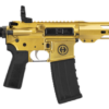 Hi-Point HP 15P 5.56mm 30rd,10.50" Black Threaded Barrel, Gold Aluminum Receiver Picatinny Rail, M-Lok Handguard, Blade Black Polymer Brace, Black B5 P Type 23 Grip