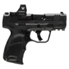 HK CC9 Optic Package 9mm 3.32" Barrel, DLC Black Finish, Vortex Defender CCW Red Dot Sight, 2 x10rd Mags