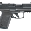 HK VP9CC 9mm, 3.1" Barrel, Black, Optic Ready/Serrated, Picatinny Rail, Interchangeable Backstrap Grip, 10rd
