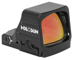 Holosun 507 Comp "K" Pistol Open Sight, Solar, Red Multi-Reticle, Large Open Lens, Shake Awake Holosun K Footprint