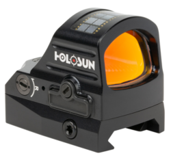Holosun 507C Pistol Open Sight, Solar, Red Multi-Reticle, 7075 Aluminum, Open, Solar, Shake Awake, Pistol