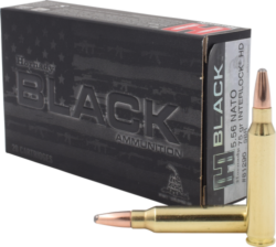 Hornady Black InterLock HD SBR 5.56 NATO 75gr, InterLock HD 20rd Box, Great for Short Barrel Rifles and Pistols