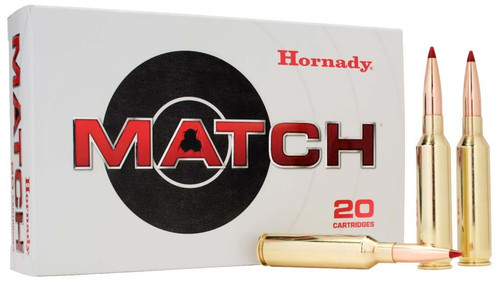 Hornady Match 7MM PRC, 180gr, Extremely Low Drag Match, 20rd Box Hornady Match 7MM PRC, 180gr, Extremely Low Drag Match, 20rd Box