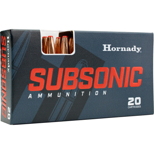 Hornady Subsonic Hunting 350 Legend 250gr, Sub-X 20Bx/10Cs Hornady Subsonic Hunting 350 Legend 250gr, Sub-X 20Bx/10Cs