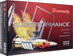 Hornady Superformance 25-06 Remington 90gr, Copper Alloy eXpanding, 20rd Box