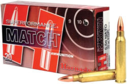 Hornady Superformance 5.56mm NATO 75 Gr, Hollow Point Boat-tail, Match, 20rd Box
