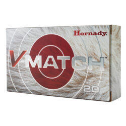 Hornady V-Match 22 ARC, 62gr, Extremely Low Drag-VT, 20rd Box