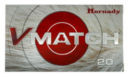 Hornady V-Match 22 Creedmoor 69gr ELD-VT 20 Per Box