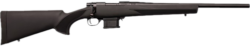 Howa 1500 22 ARC 5rd,22" Blued Threaded Barrel, Blued Stainless Steel Drilled & Tapped Receiver, Black Fixed Synthetic Stock
