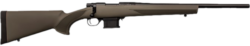 Howa 1500 22 ARC 5rd,22" Blued Threaded Barrel, Blued Stainless Steel Drilled & Tapped Receiver, Green Fixed Synthetic Stock