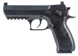 IWI US Jericho 941 Full Size Frame 9mm 16rd,4.40" Black Chrome Lined Steel Barrel, Black Serrated Steel Slide & Frame Beavertail & Picatinny Rail, Black Textured Grips