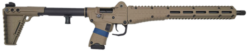 Kel-Tec SUB2000 Gen3 9mm 10rd,16.15" Black Steel Threaded Barrel, Tan Picatinny Rail Aluminum Receiver, M-Lok Handguard, Tan Synthetic Folding Stock, Black Polymer Grip