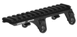Leapers MP5/MP5K/AP5/HK Compatible Pattern Optic Mount Black Aluminum