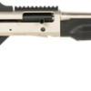 MAC 2 Tactical Marine 12 Ga, 3" Chamber 18.5" Barrel, Ghost Ring Sight, Semi Auto Nickel, 5rd