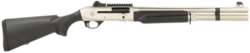 MAC 2 Tactical Marine 12 Ga, 3" Chamber 18.5" Barrel, Ghost Ring Sight, Semi Auto Nickel, 5rd