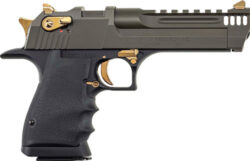 Magnum Research Desert Eagle 50AE, 5" Barrel, Black-Green-Gold, 7rd